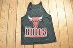 Vintage 1990s Chicago Bulls Basketball Graphic Tank Top