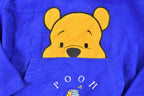 Vintage 1990s Jerry Leigh Pooh Bear Disney Fleece Hoodie Sweater Women's L