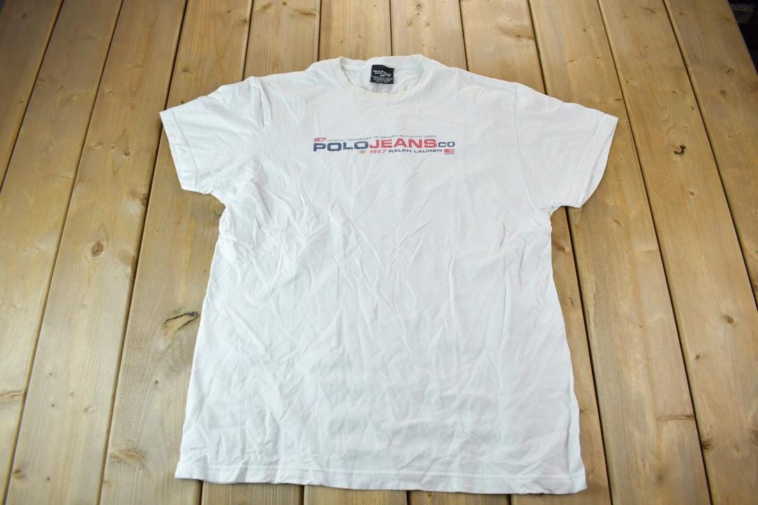 Vintage 1990s Polo Jeans Co Ralph Lauren T-Shirt