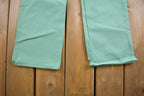 Vintage 1980's Seafoam Green Straight Leg Jeans 32 x 32