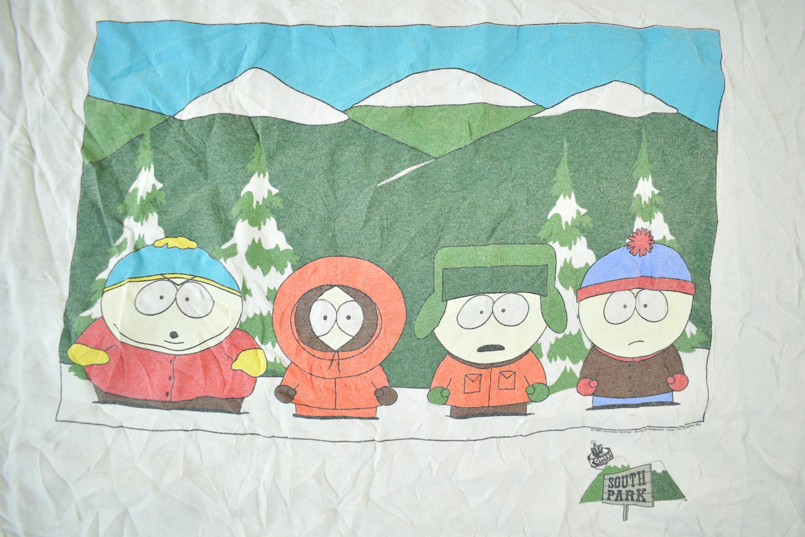 Vintage 1997 South Park Graphic T-Shirt Men's XL