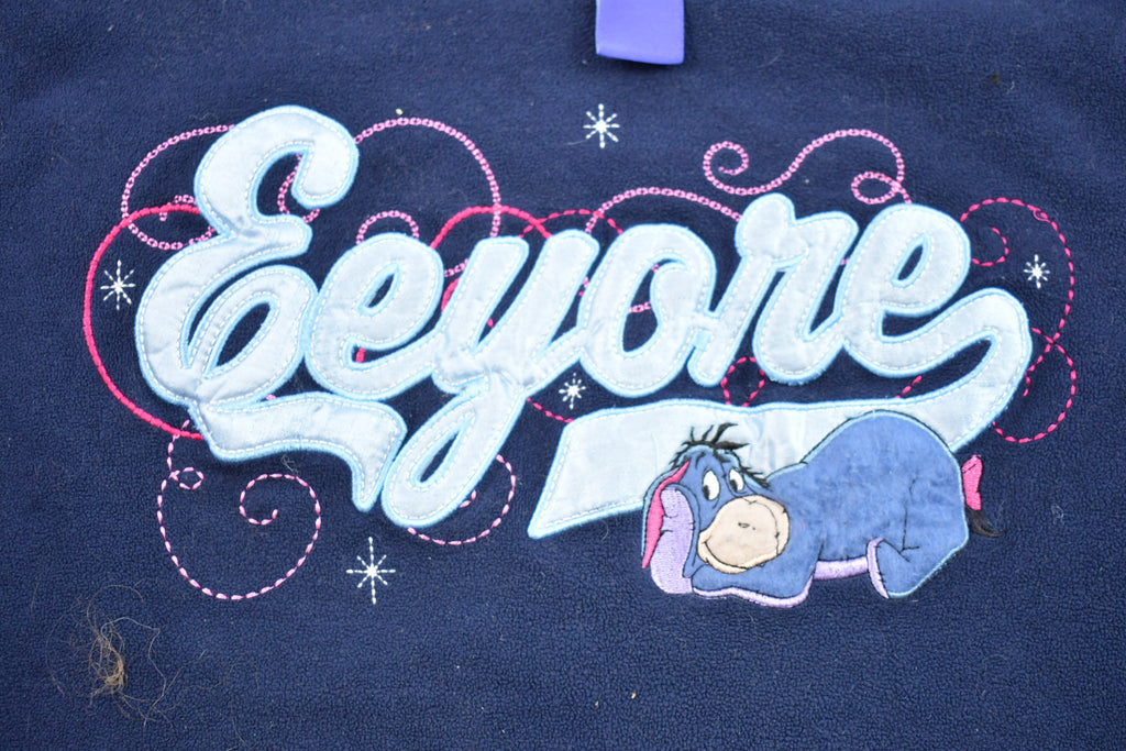 Vintage 1990s Eeyore Embroidered Disney Crewneck  Vintage Sweatshirt  American Sportswear  Vintage Cartoons  90s Disney