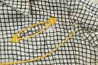 Vintage 1960s King Kole Gingham Check Button Up Western Shirt Youth 6