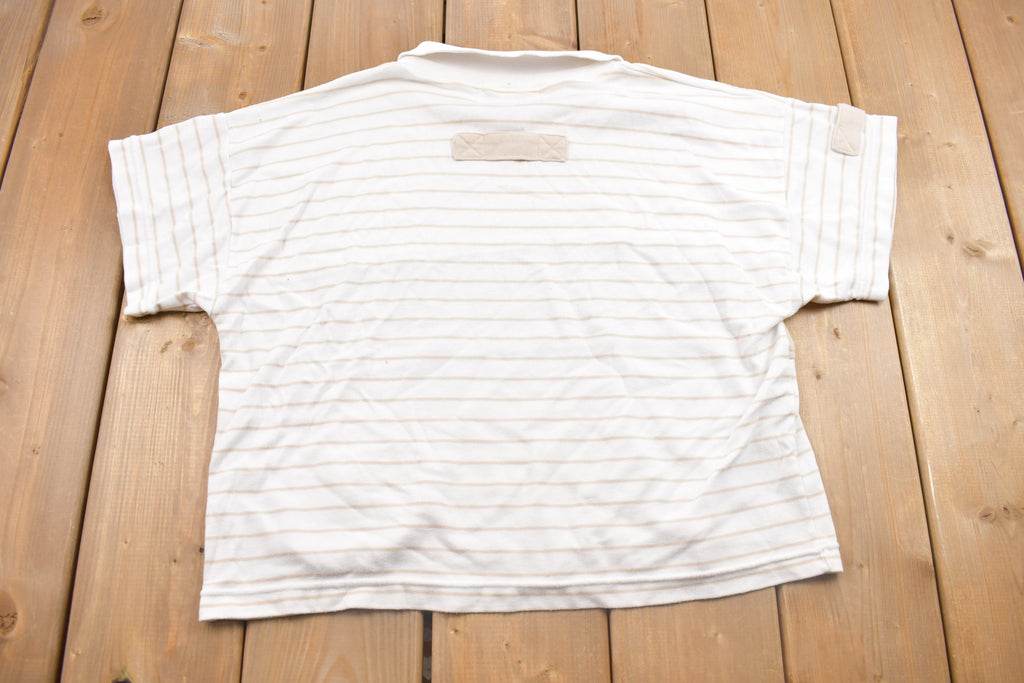Vintage 1990s Fancy Sailor Collared T Shirt