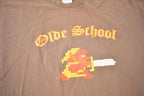 Vintage 1990s Olde School Gamer Shirt Graphic T-Shirt Made In USA