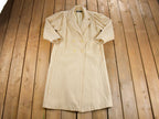 Vintage 1980s Wool Full length Over Coat