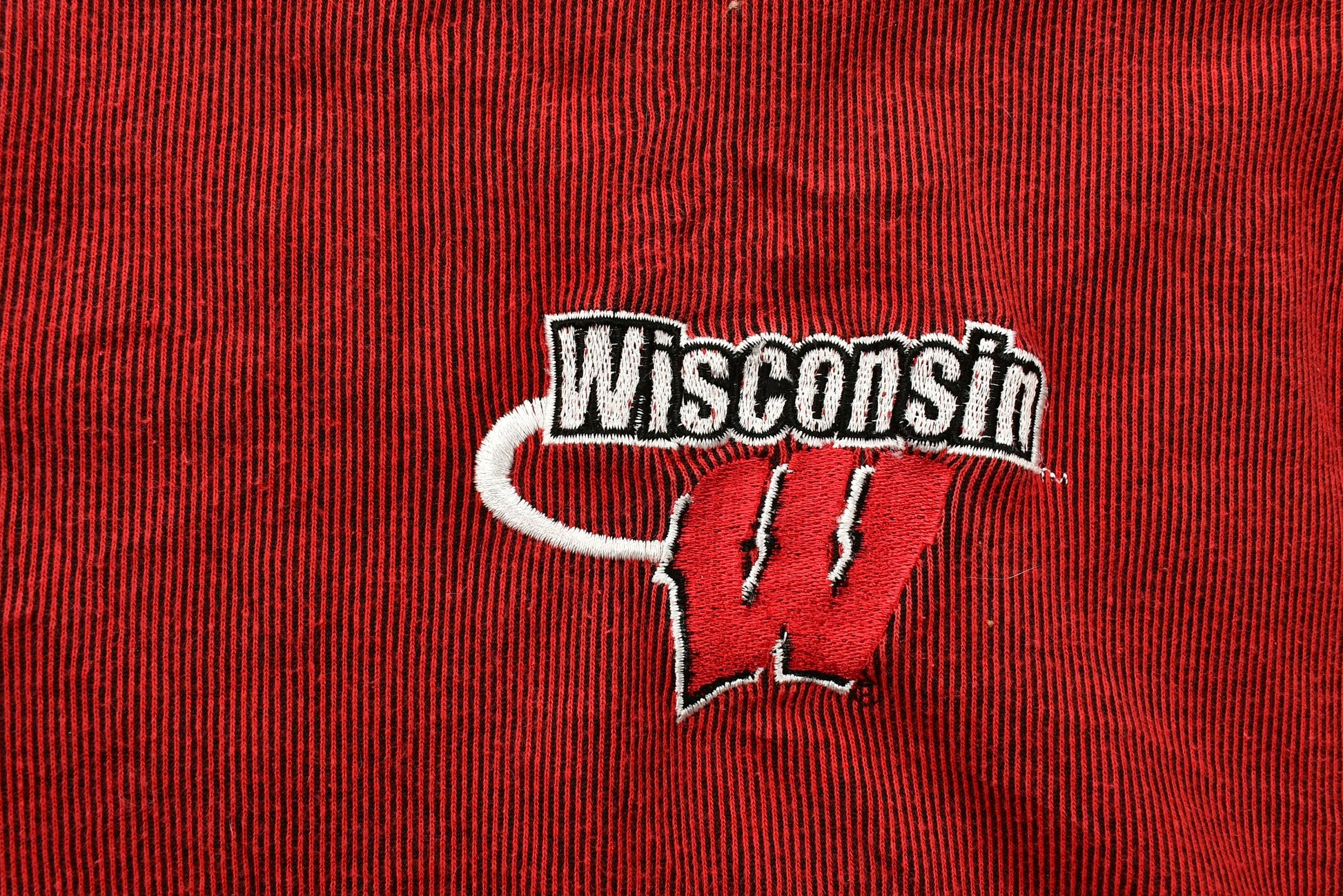 Vintage Wisconsin State Embroidered Starter Polo Shirt