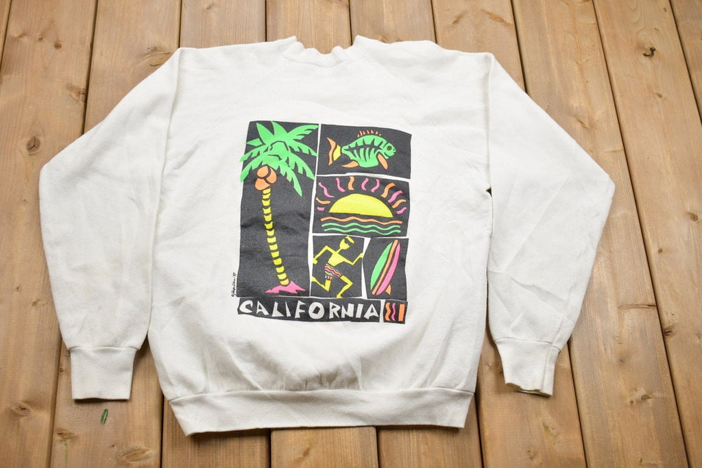 Vintage 1980s California Crewneck Sweatshirt
