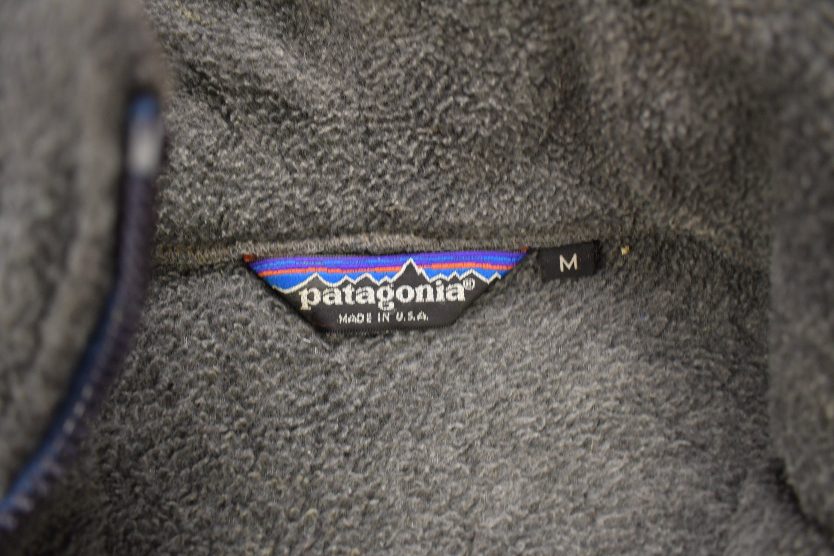 Vintage 1990s Patagonia Full Zip Fleece Sweater