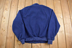 Vintage 1980s Columbia Fleece Zip Up Sweater