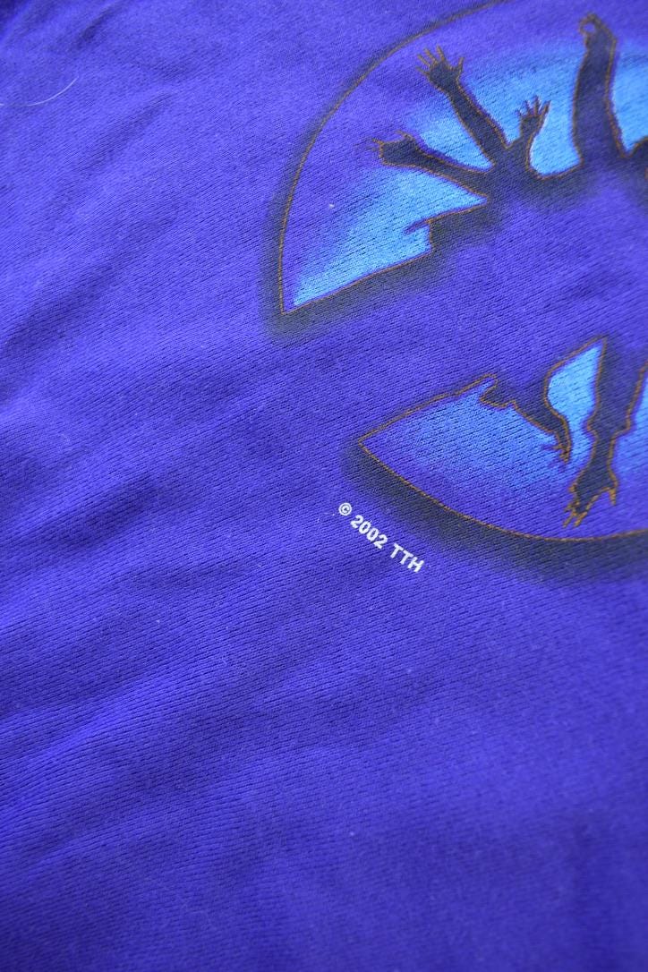 Vintage 2002 Deadstock The Tragically Hip In Violet Light Band Tee Size Woman's L