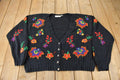Vintage 1990s Liz Claiborne Knit Cardigan Sweater