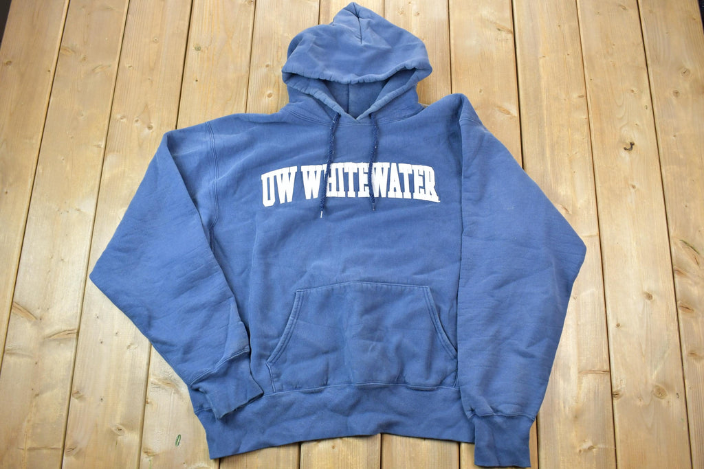 Vintage 1990s UW Whitewater Heavy The Cotton Exchange University Collegiate Hoodie