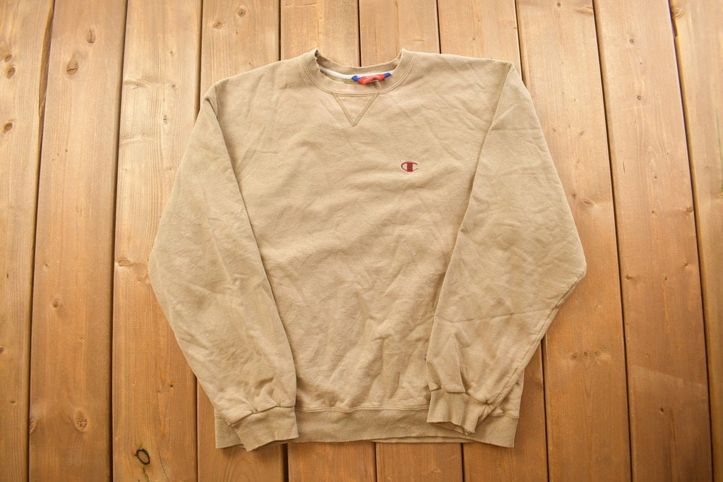 Vintage 1990s Brown Champion Sweatshirt / Vintage Champion / Vintage Pullover / Streetwear / Athleisure Sportswear