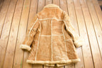 Vintage 1980s Shearling Leather Jacket