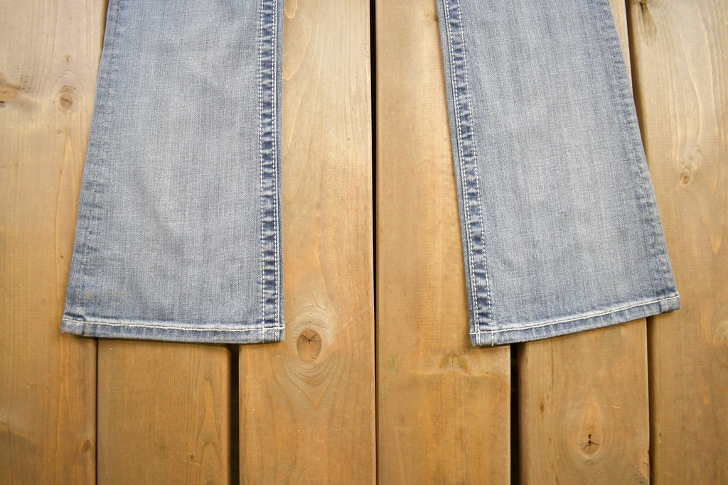 Vintage Y2K Miss Me Bedazzled Low Rise Jeans Size 26x32