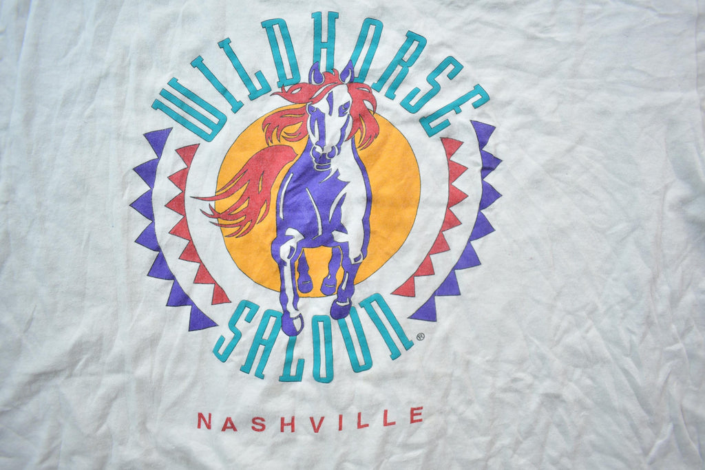 Vintage 1990s Wildhorse Saloon Graphic T-Shirt