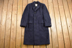 Vintage 1970s Super Lambskin Full Length Wool Jacket