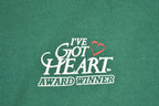 Vintage 1990s I've Got Heart Award Winner Graphic Crewneck Sweatshirt  90s Crewneck  Made In USA  Essential  Streetwear  90s