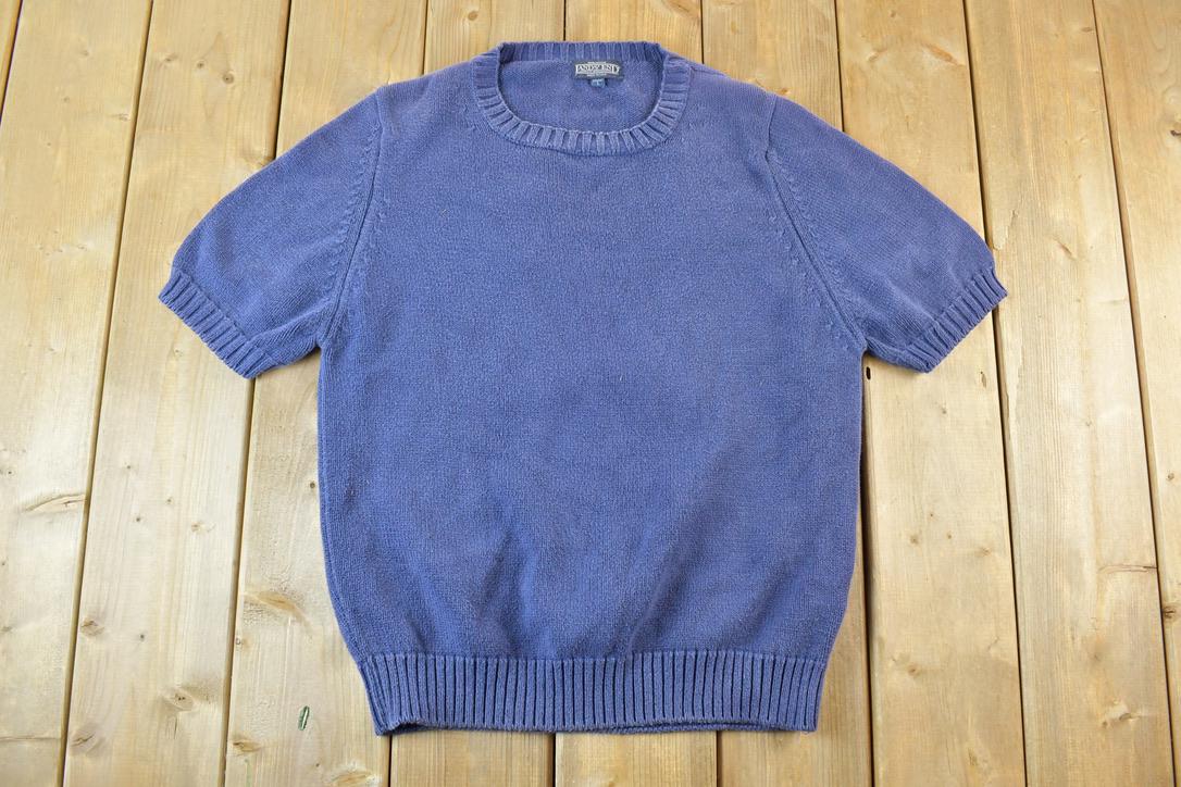 Vintage 1990s Lands End Knit T-Shirt