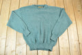 Vintage 1990s Eddie Bauer Knit Abstract Pattern Crewneck Sweater Made In USA  90s Crewneck  Preppy Knits