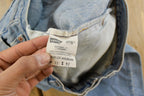 Vintage 1990s Levi's Distressed 505 Regular Straight Denim Jeans Men's 33 x 32 / 90s Levi's / Classic Americana / Made in Canada