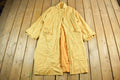 Vintage 1950s Master Furriers Duluth Trench Weather Proofed Duster Coat Adult Medium