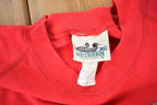 Vintage 1990s Northern Reflections Wildlife Theme Crewneck Sweatshirt Made In Canada