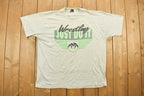 Vintage 1990s Just Do It Wrestling Graphic T-Shirt