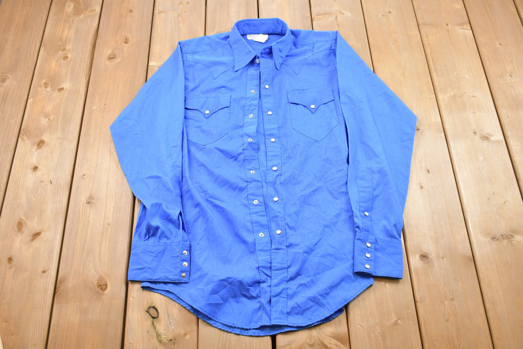 Vintage 1990s Women's Button Up Shirt