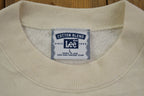 Vintage 1990s "Peace" Embroidered Holiday Style Crewneck Sweater Made In USA