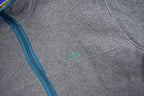 Vintage 1980s LL Bean Full Zip Grey Fleece Sweatshirt