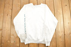 Vintage 1990s Greenwood Raceway Park Graphic Crewneck Sweatshirt