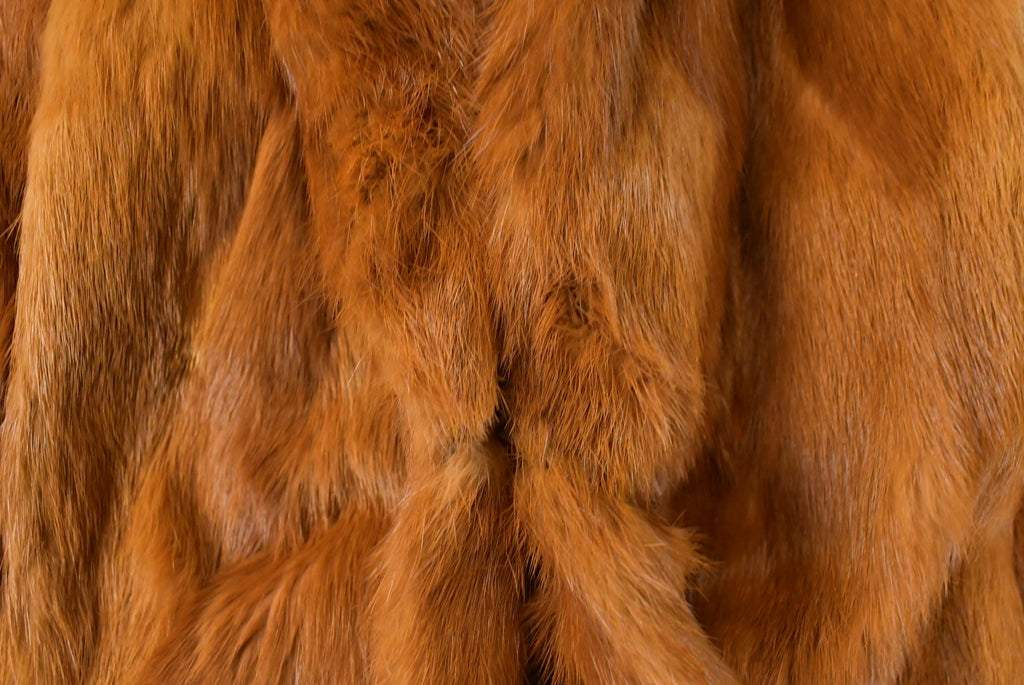 Vintage 1970s Jacobs Mink Fur Stole Cape Jacket Women's Large