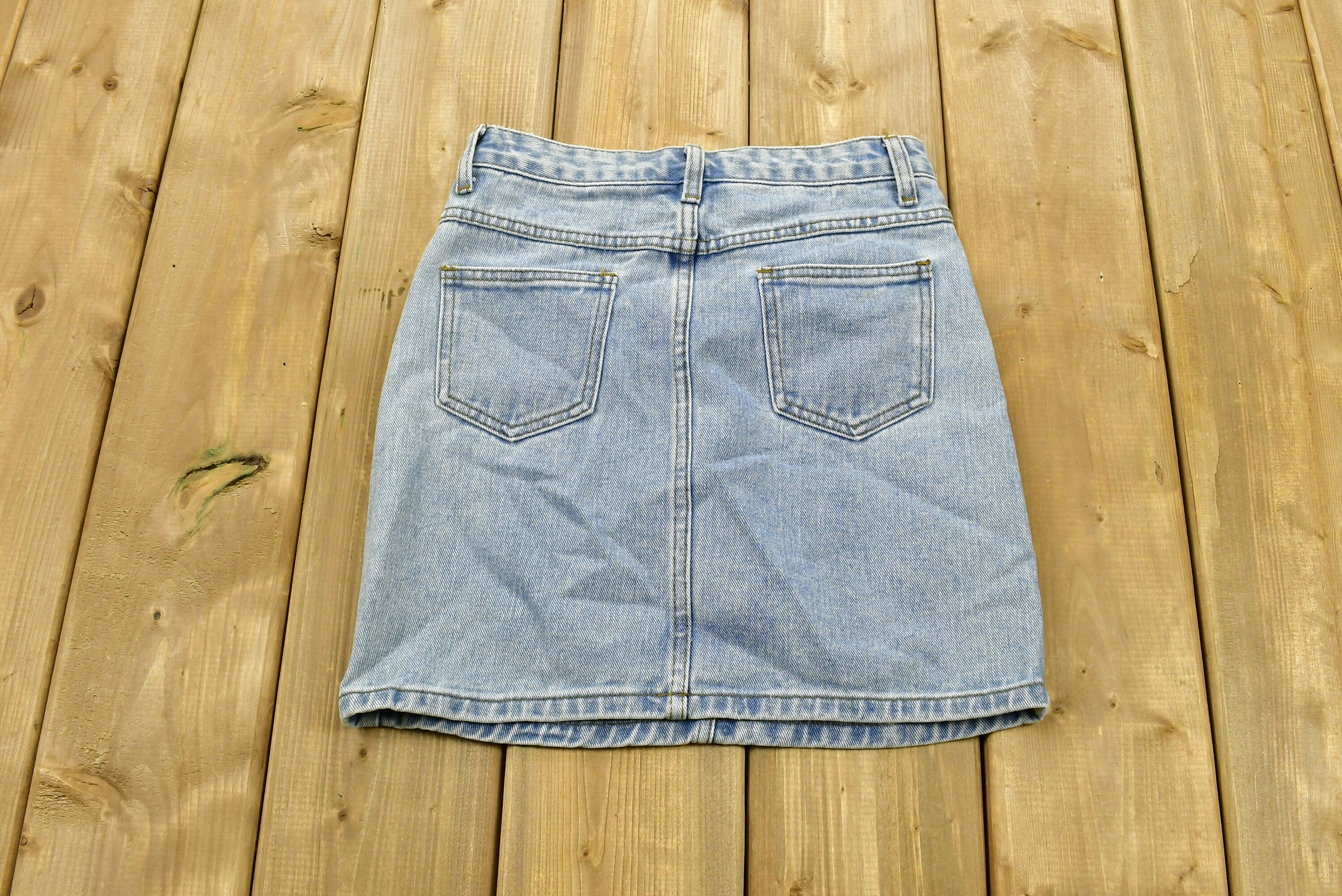 Vintage 1990s Denim Women's Jean Skirt Size Small