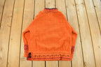 Vintage 1990s Dale Of Norway Wool Knit Abstract Pattern Sweater Women's M