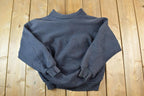 Vintage 1990s Marshlands Canada Outdoorsman Mockneck Sweatshirt