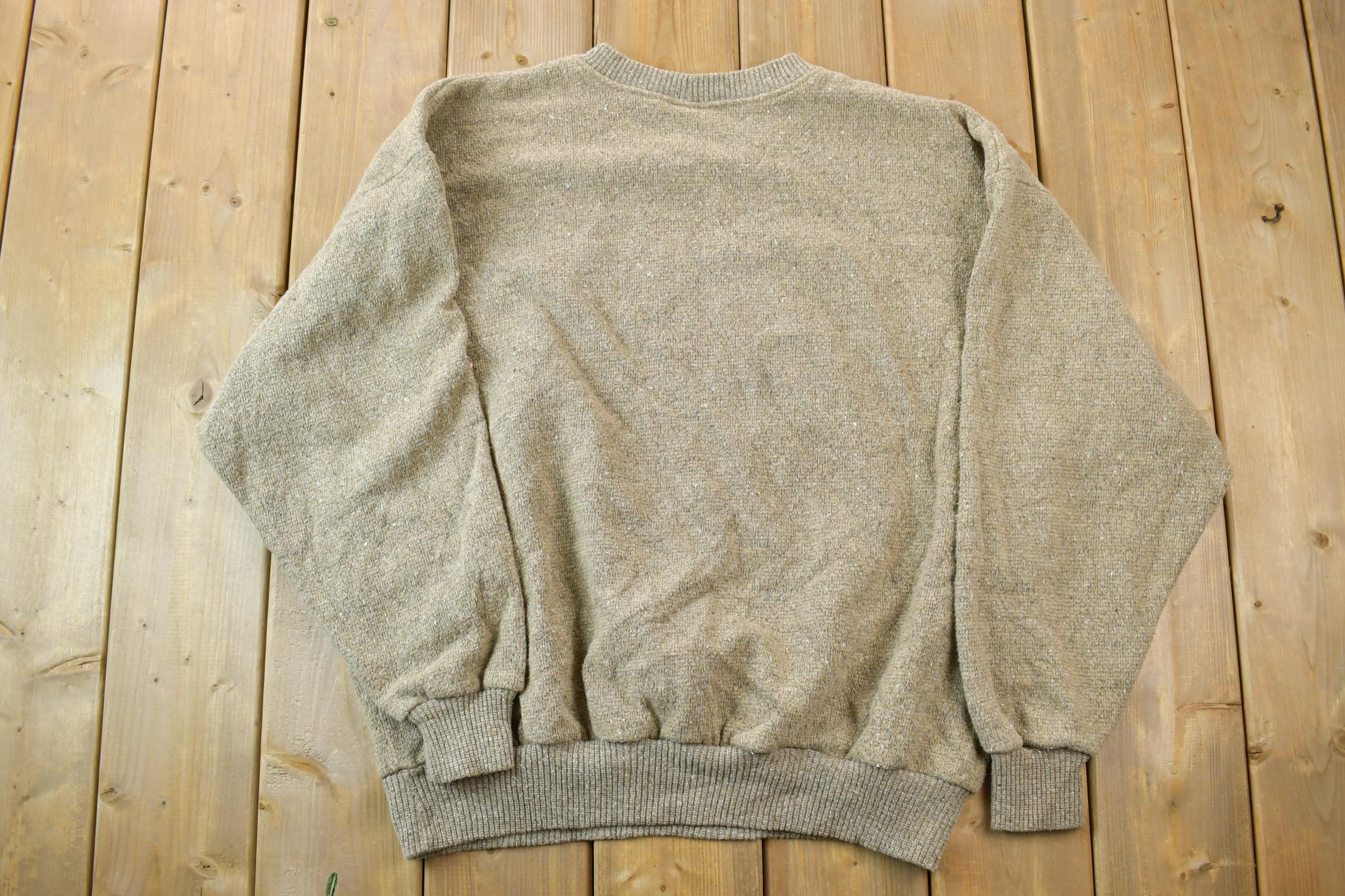 Vintage 1990s Art Unlimited Big Buck Deer Crewneck