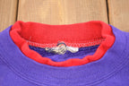 Vintage 1990s Embroidered Hat Crewneck Sweatshirt