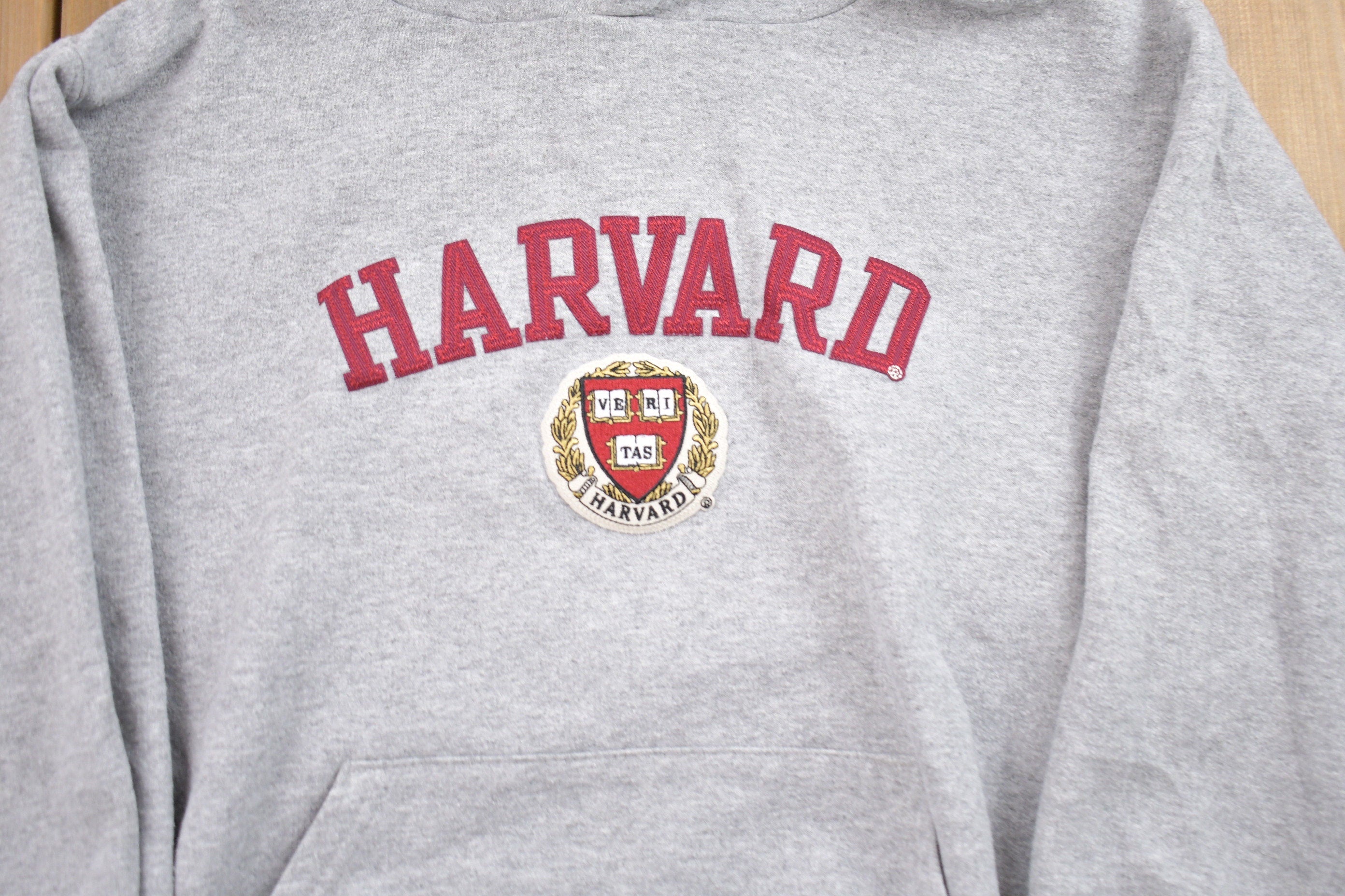 Vintage 1990s Youth University of Harvard Champion Collegiate Hoodie