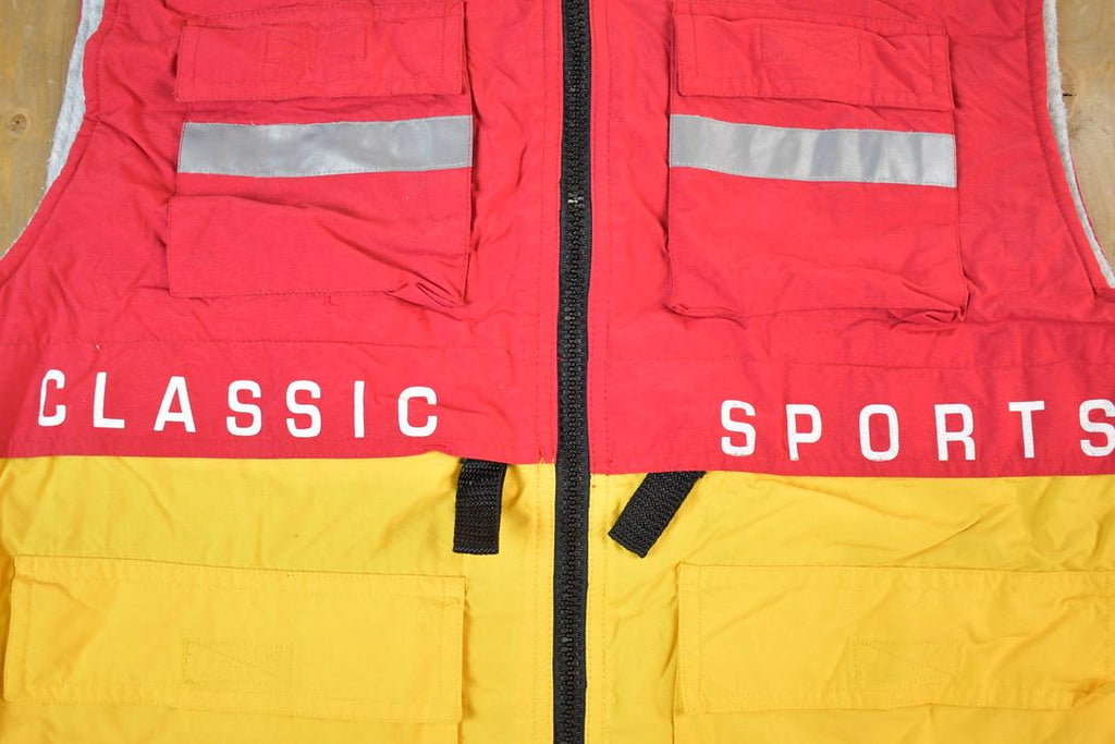 Vintage 1990s New York Classics Sports Sailing Windbreaker Jacket Vest