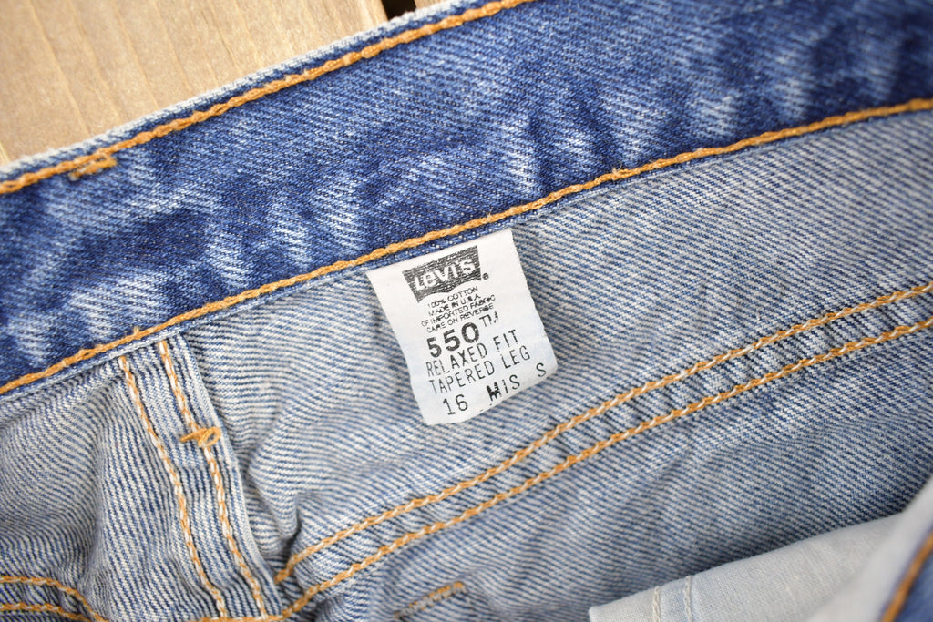 Vintage 1990s Levi's 550 Denim Women's Jeans Size 34 x 27