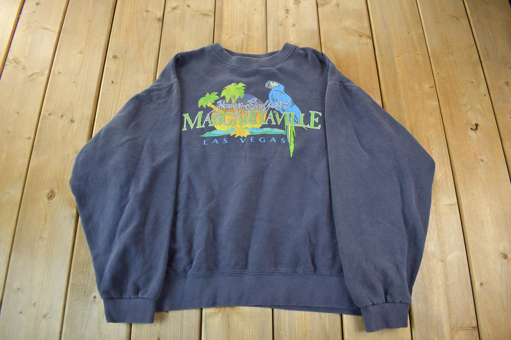 Vintage 1990s Jimmy Buffett Margaritaville Crewneck Sweatshirt Men's Large