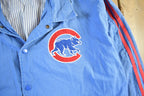 Vintage 1990s Chicago Cubs MLB Embroidered Logo Windbreaker Jacket Men's 5XL