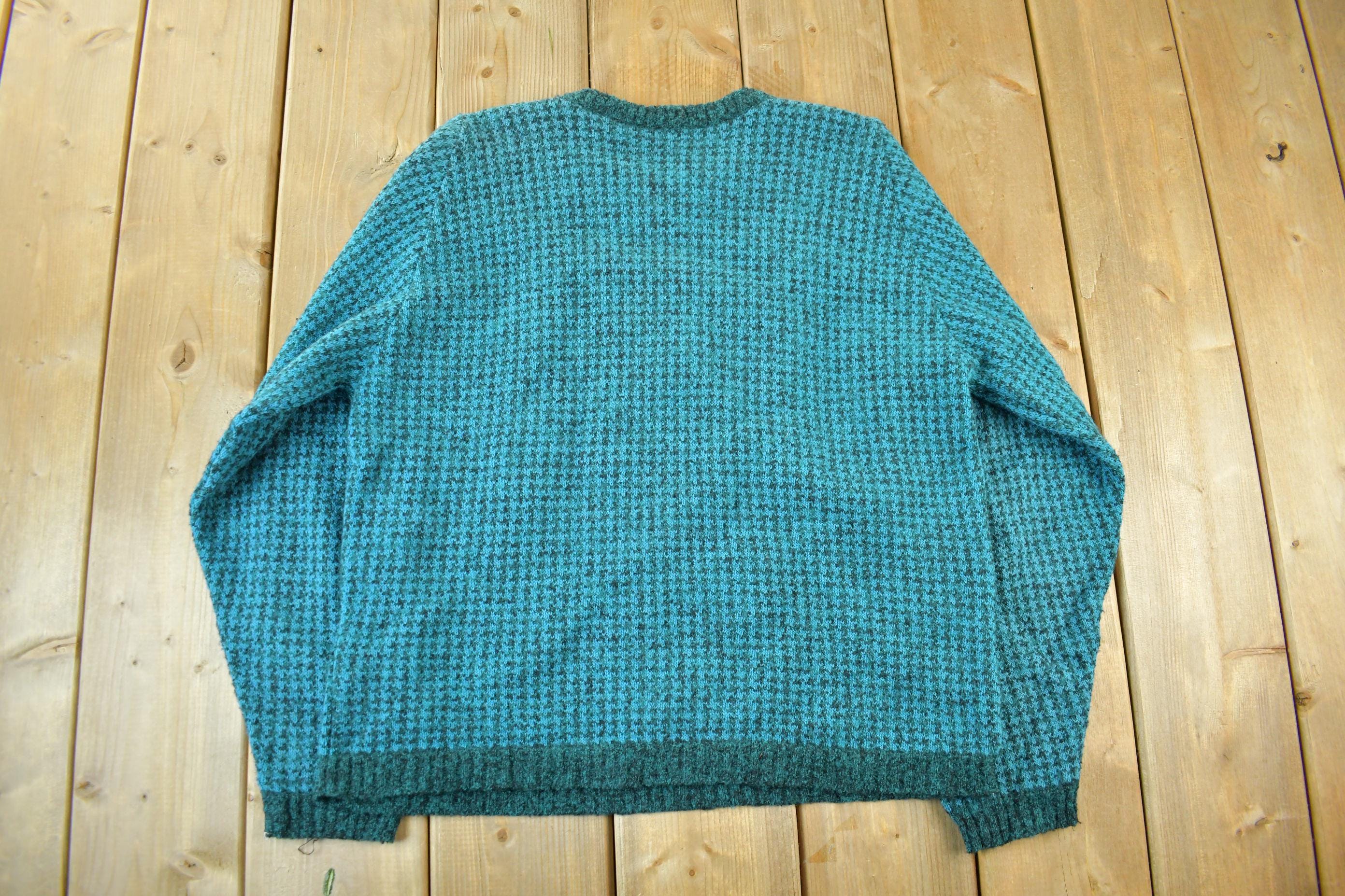 Vintage 1990s Nadia Moda Wool Knit Sweater Adult S-M