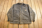 Vintage 1990s Carhartt Blanket Lined Chore Coat