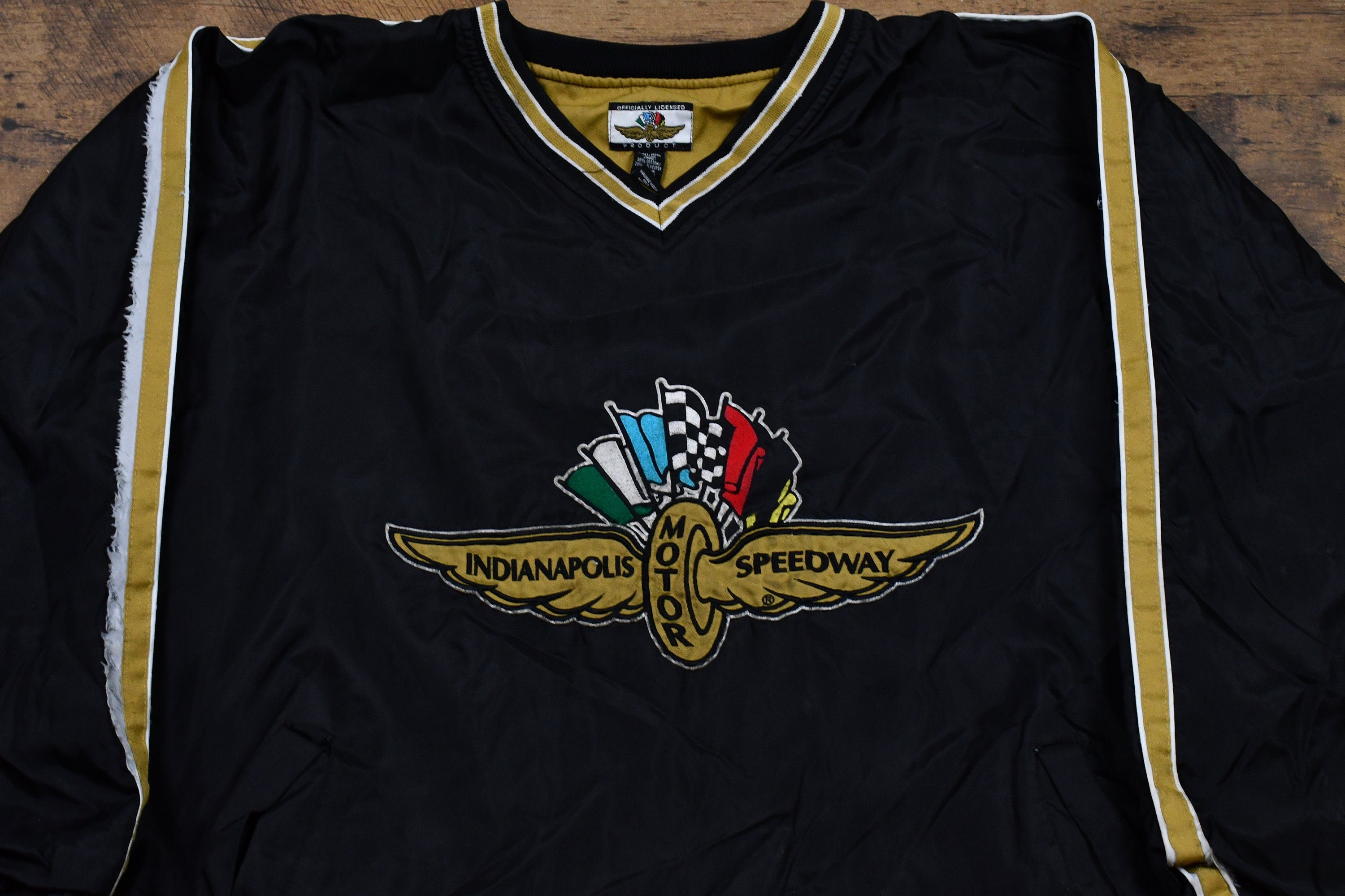 Vintage 1990s Indianapolis Motor Speedway Nylon Pullover Windbreaker