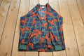 Vintage 1990s S.C.R.U.B.S Golden Retriver Plaid Cardigan Button Up Shirt Made In USA