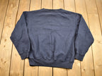 Vintage 1990s Polo Ralph Lauren Navy Blue Crewneck Sweatshirt