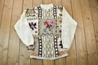 Vintage 1990s Plus Prefered Knit Crewneck Sweater